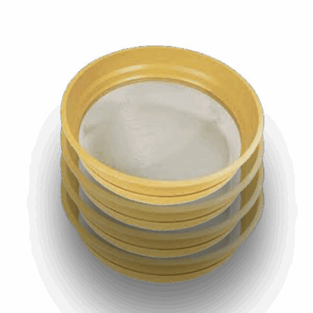 Lot de 4 tamis plastique pro