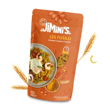 pâtes protéinées curcuma