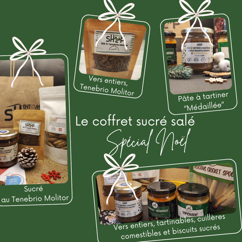 Les tartinables aux insectes comestibles