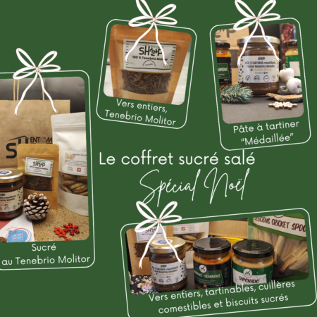 Les tartinables aux insectes comestibles