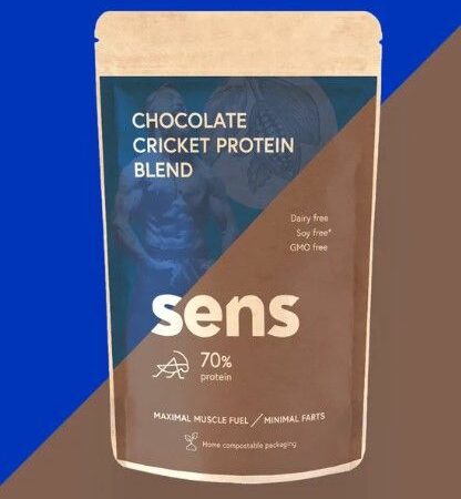 Mélange de protéines de grillon au chocolat