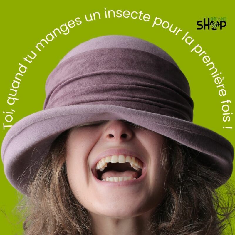 toi quand tu manges un insecte