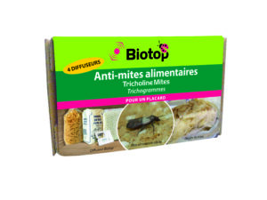 Trichogramme 4 diffuseurs anti-mite alimentaire