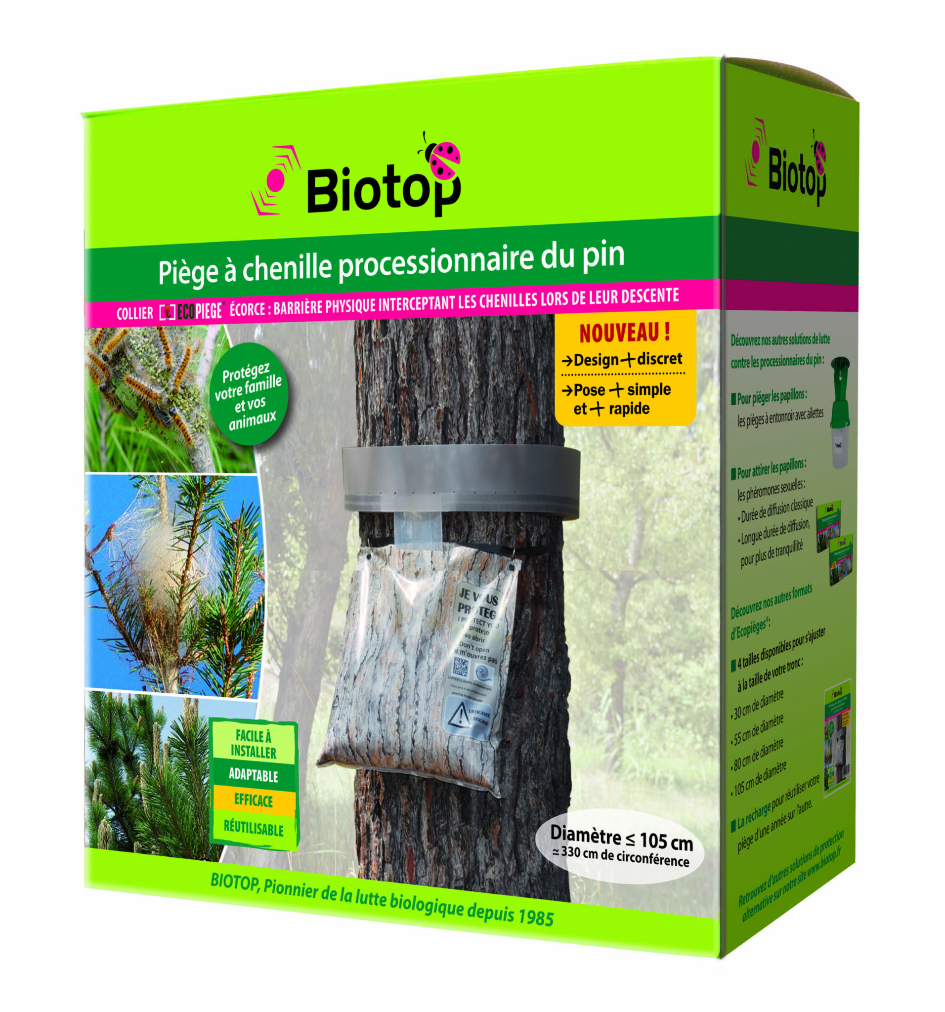 Piège à chenille processionnaire du pin "Ecorce"ø105cm Ecopiège