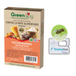 Trichogramme 4 diffuseurs, anti-mite alimentaire