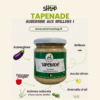 Tapenade aubergine au grillon