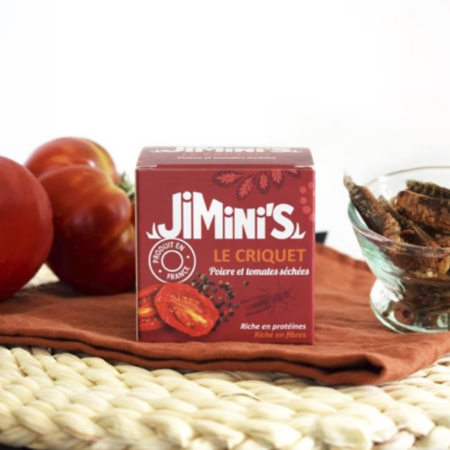 Avec nos criquets poivre et tomates séchées, vous vous sentirez comme en été !
