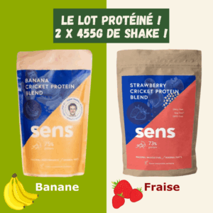 shake protéiné à la banane