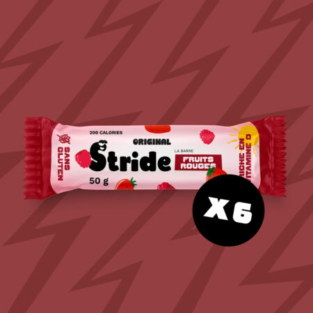 stride fruits rouges original par 6