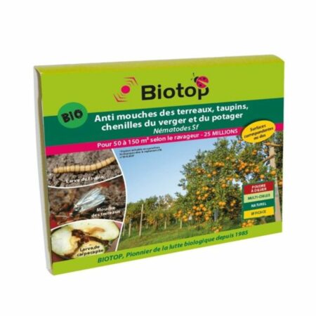 Nématodes Sf anti mouche terreaux, taupins, chenilles – 25M