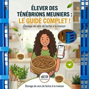 Élevage ténébrions meuniers (Tenebrio Molitor)