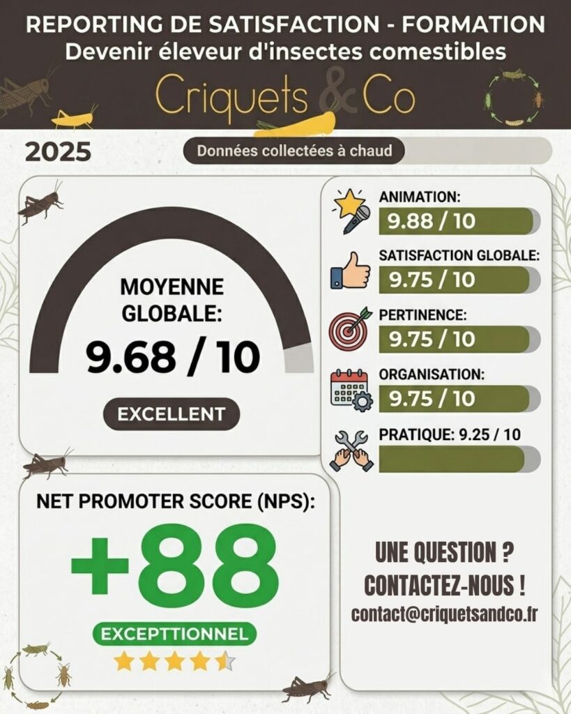 Devenir éleveur d'insectes comestibles