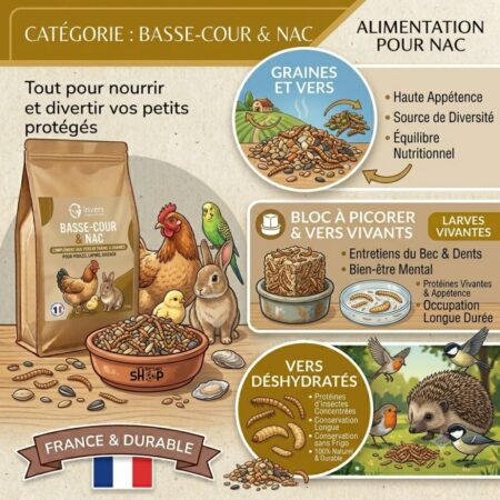 OISEAUX NAC ET ANIMAUX DU JARDIN