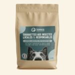 Croquettes chien taille moyenne 4kg aux insectes locaux – alimentation complète pour chiens 15-30kg. Made in France, sans conservateur