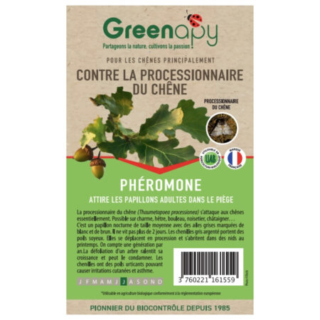 Phéromone processionnaire du chêne Thaumetopoea processionea